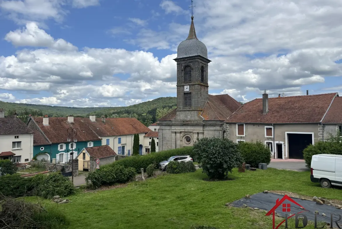 Maison 116 m² habitables avec terrain à Larivière Arnoncourt 