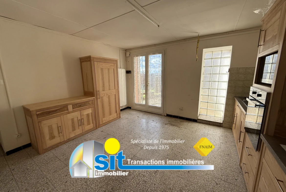 Fermette à rénover à Vernioz (38150) - 82 m² habitables 