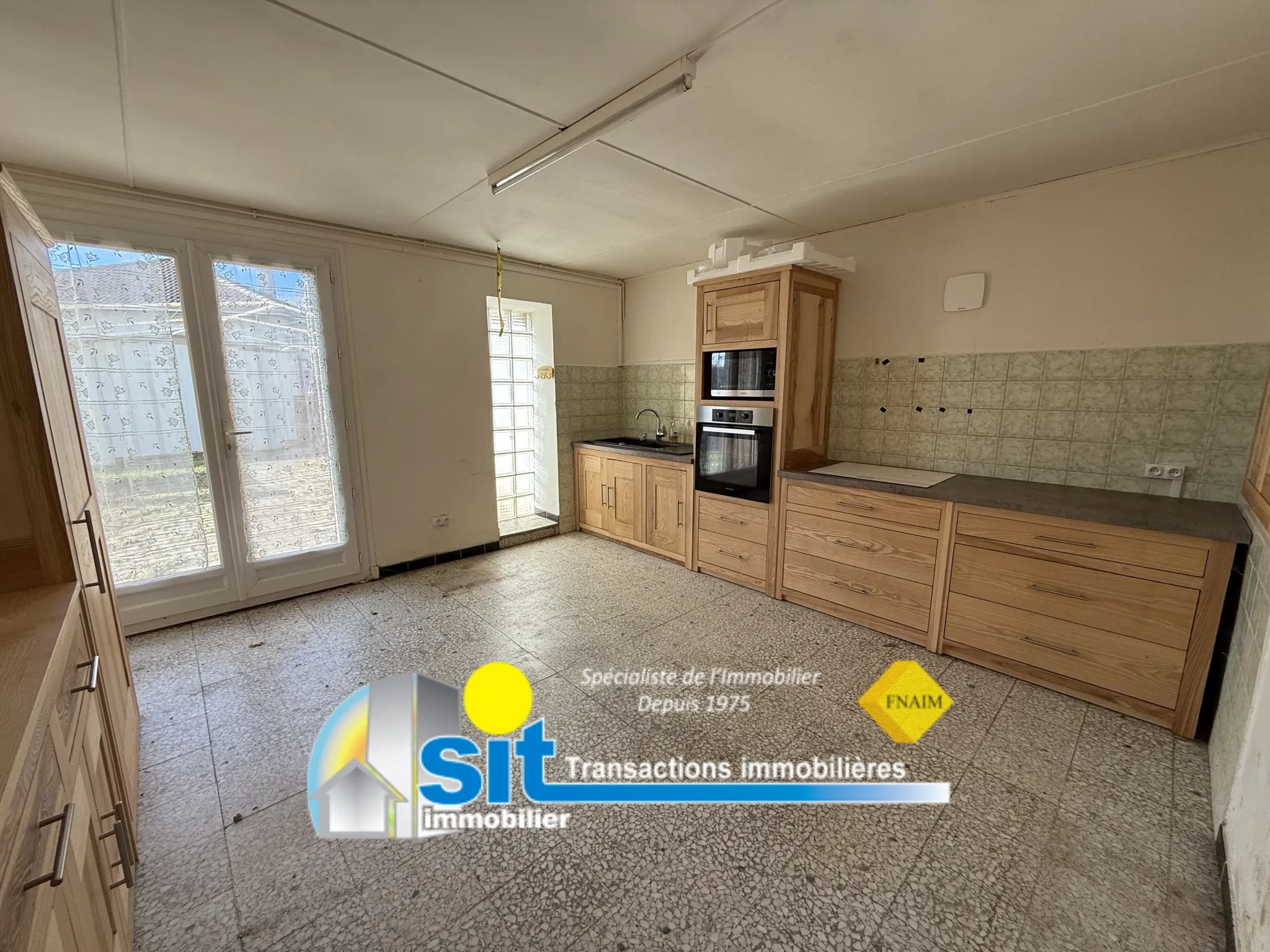 Fermette à rénover à Vernioz (38150) - 82 m² habitables 