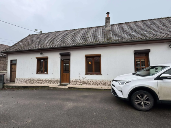 Maison à vendre avec tout confort en rez-de-chaussée à Crécy en Ponthieu