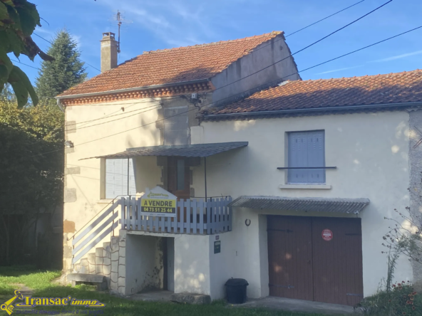 Charmante maison de village à vendre à Trézioux avec 4 chambres