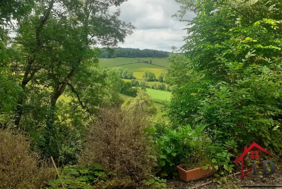 Maison de campagne rénovée avec terrain à St-Seine-l'Abbaye 