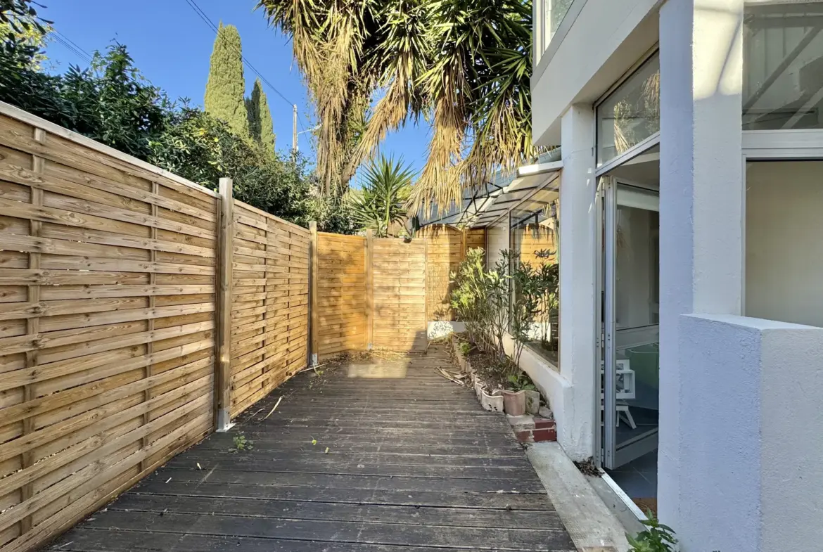 Appartement T3 avec terrasse à Hyères, quartier prisé 