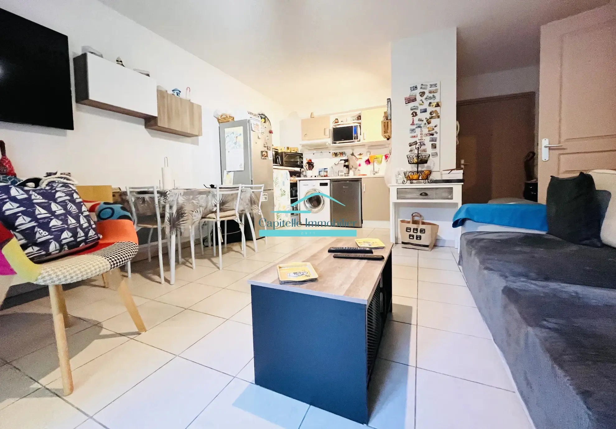 À vendre : Appartement T2 avec balcon et stationnement à Sète 