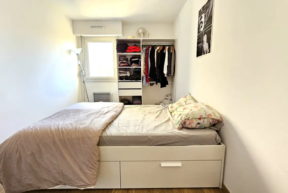 À vendre : Appartement Type 2 rénové à Rennes avec balcon et garage 