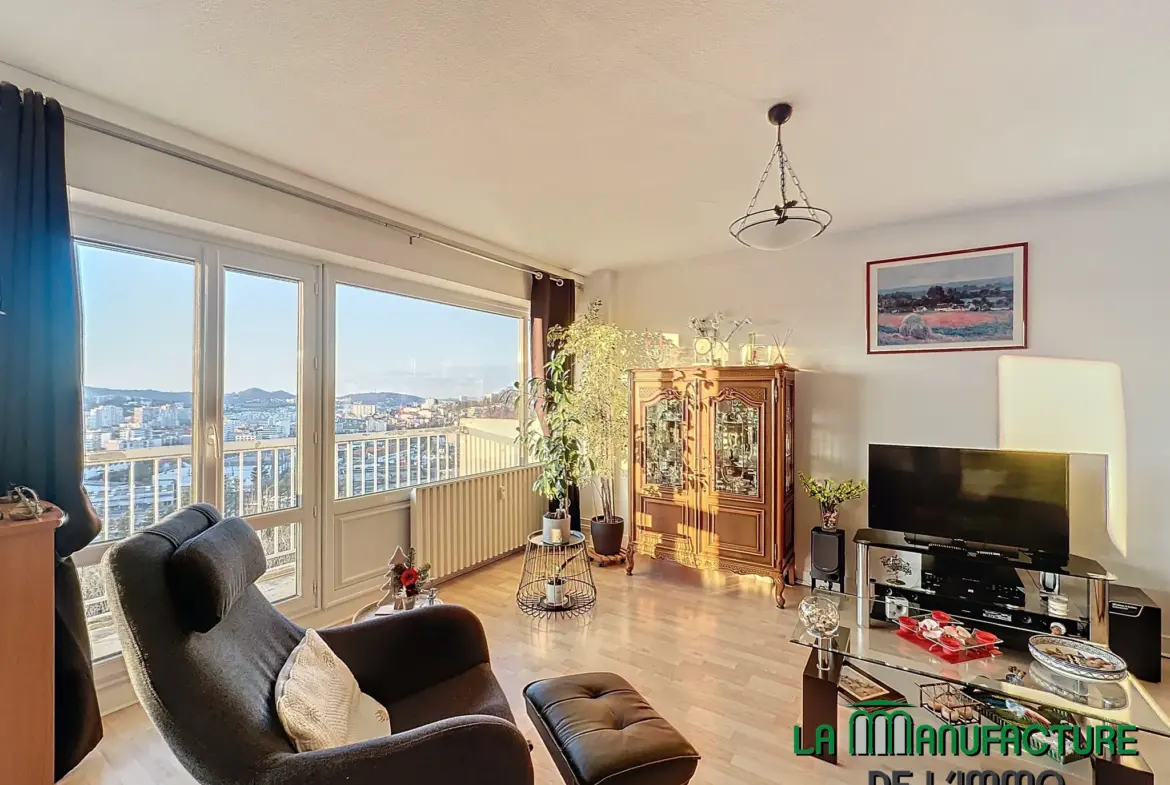 Bel Appartement F5 avec Balcon à Saint-Étienne - Parc du Portail Rouge 