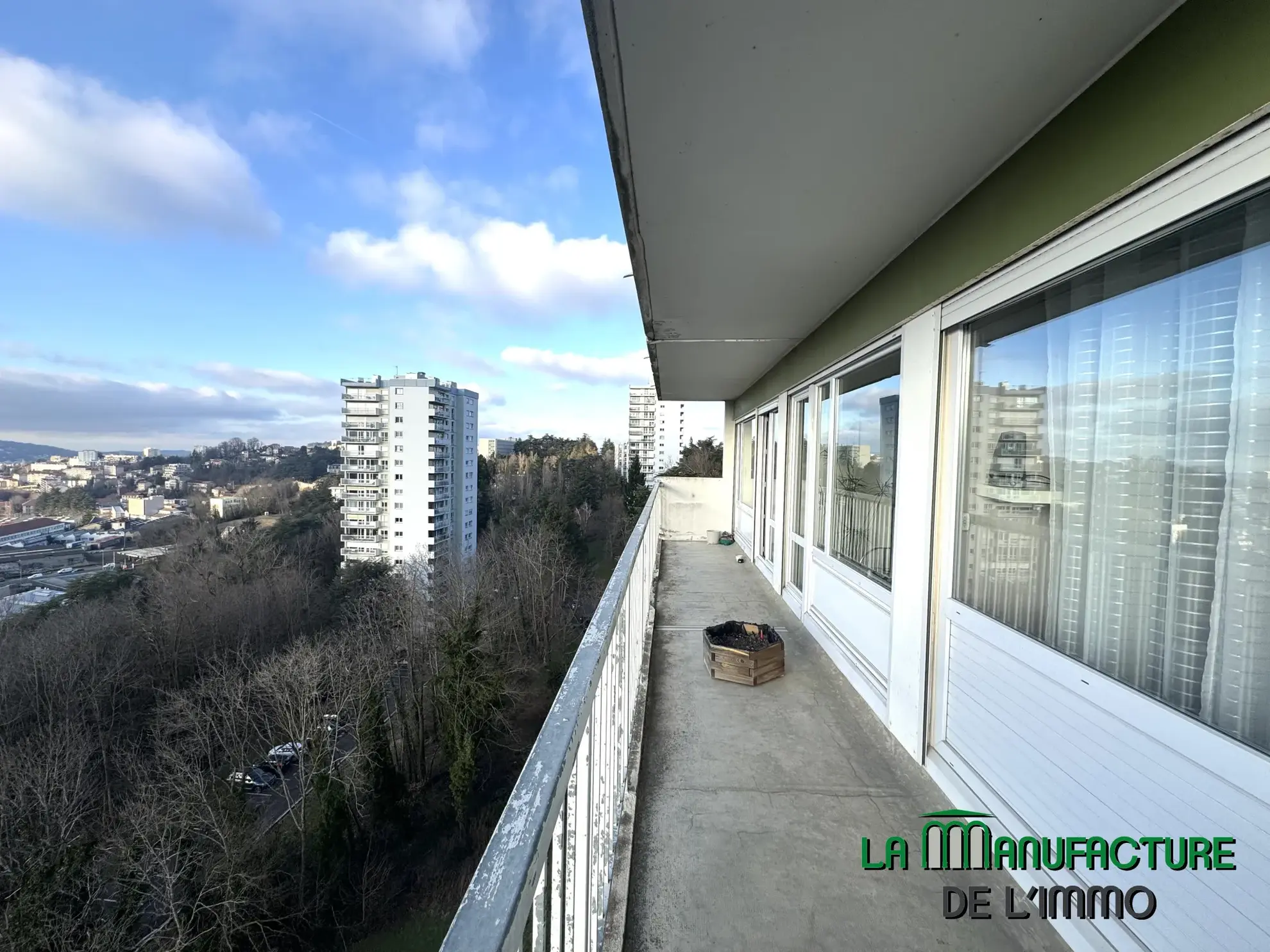 Bel Appartement F5 avec Balcon à Saint-Étienne - Parc du Portail Rouge 