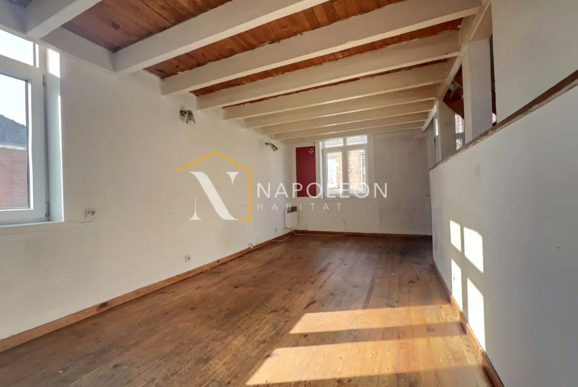 À vendre : Appartement T2 avec balcon à Lille 