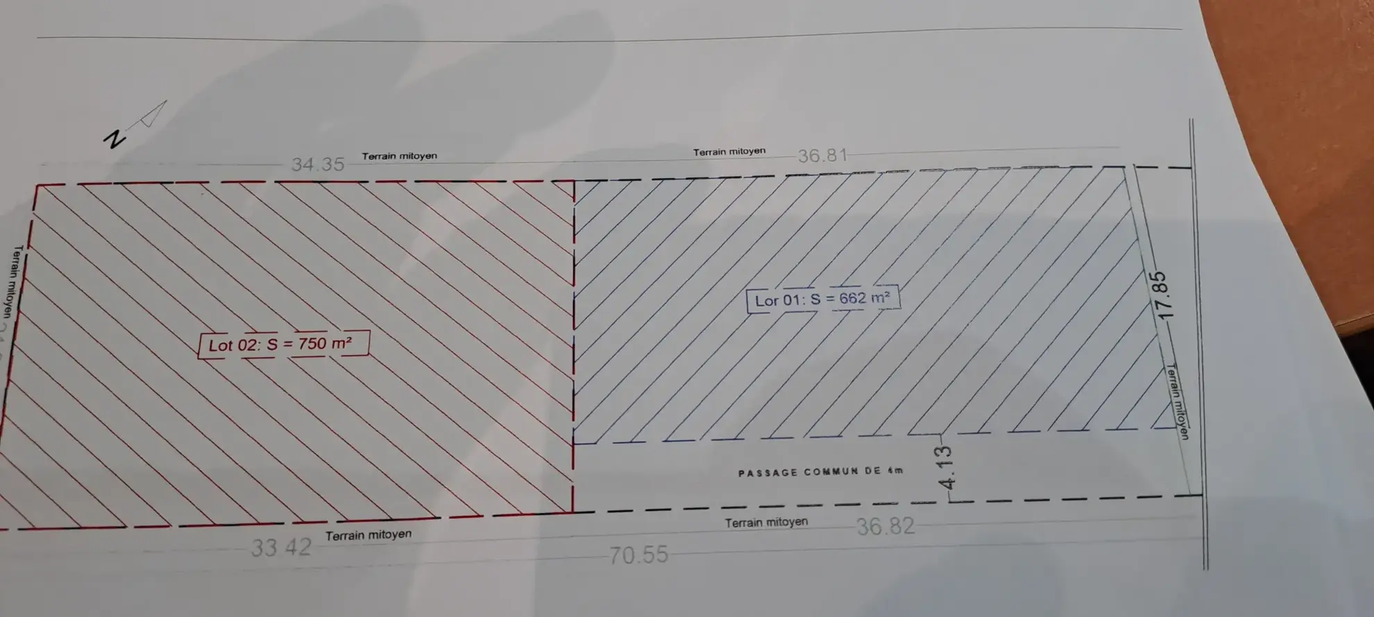 Terrain à bâtir de 662 m² à Gellainville - 4 kms de Chartres 