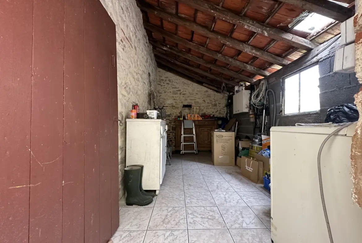 Charmante Maison de Ville en Pierre avec Jardin à Villeneuve-sur-Lot 