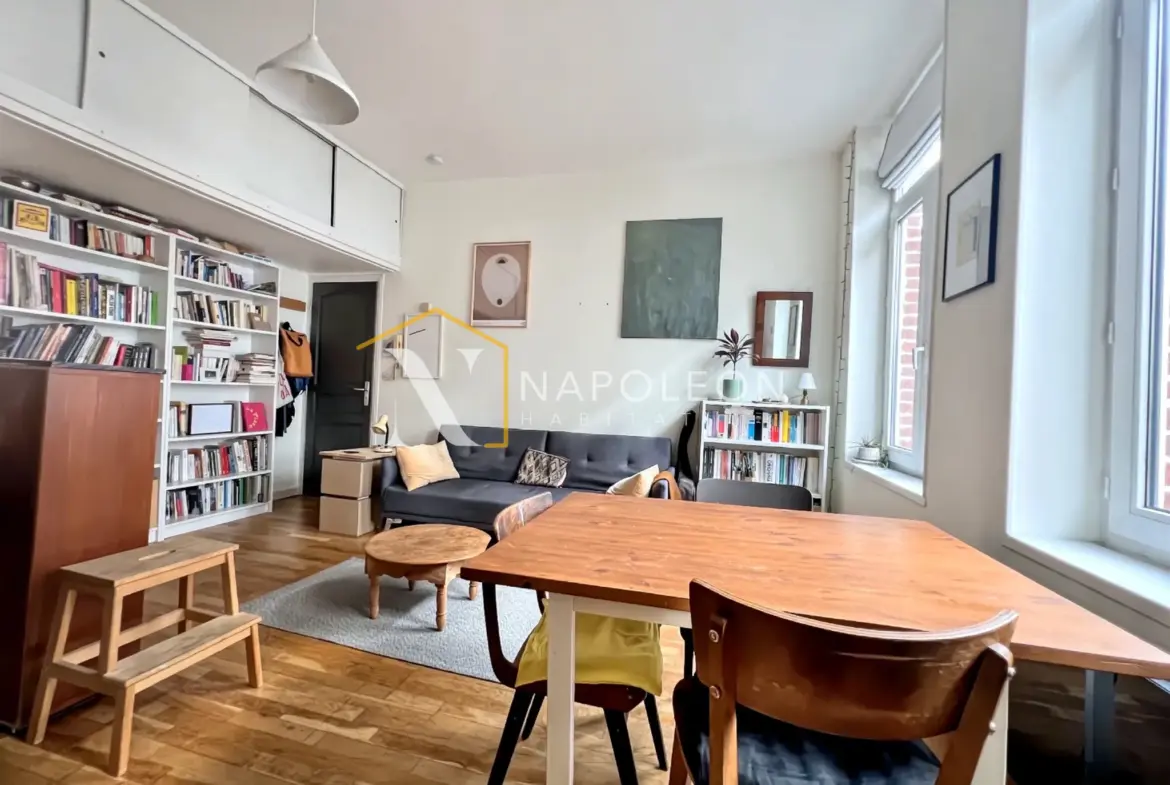 Charmant T2 à Sébastopol Gambetta, Lille - Prêt à vous accueillir ! 